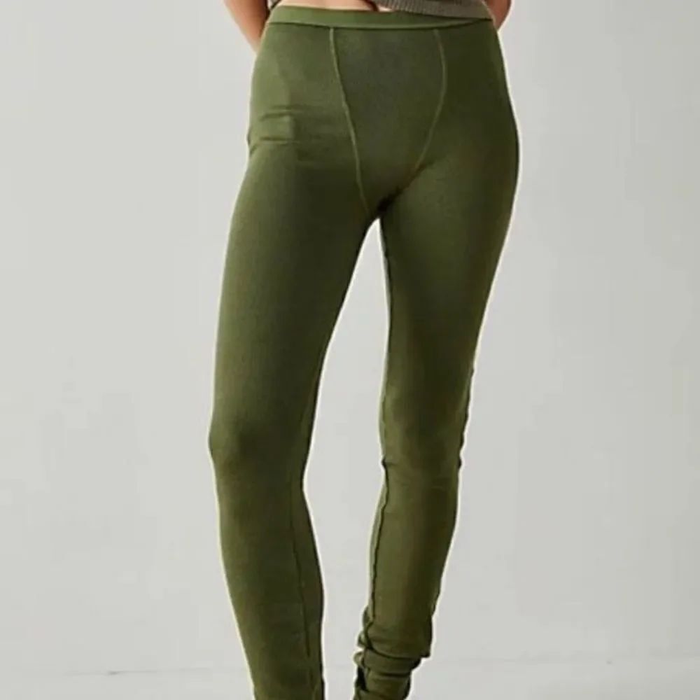 IVORY Free People Intimately Sloane Thermal Leggings